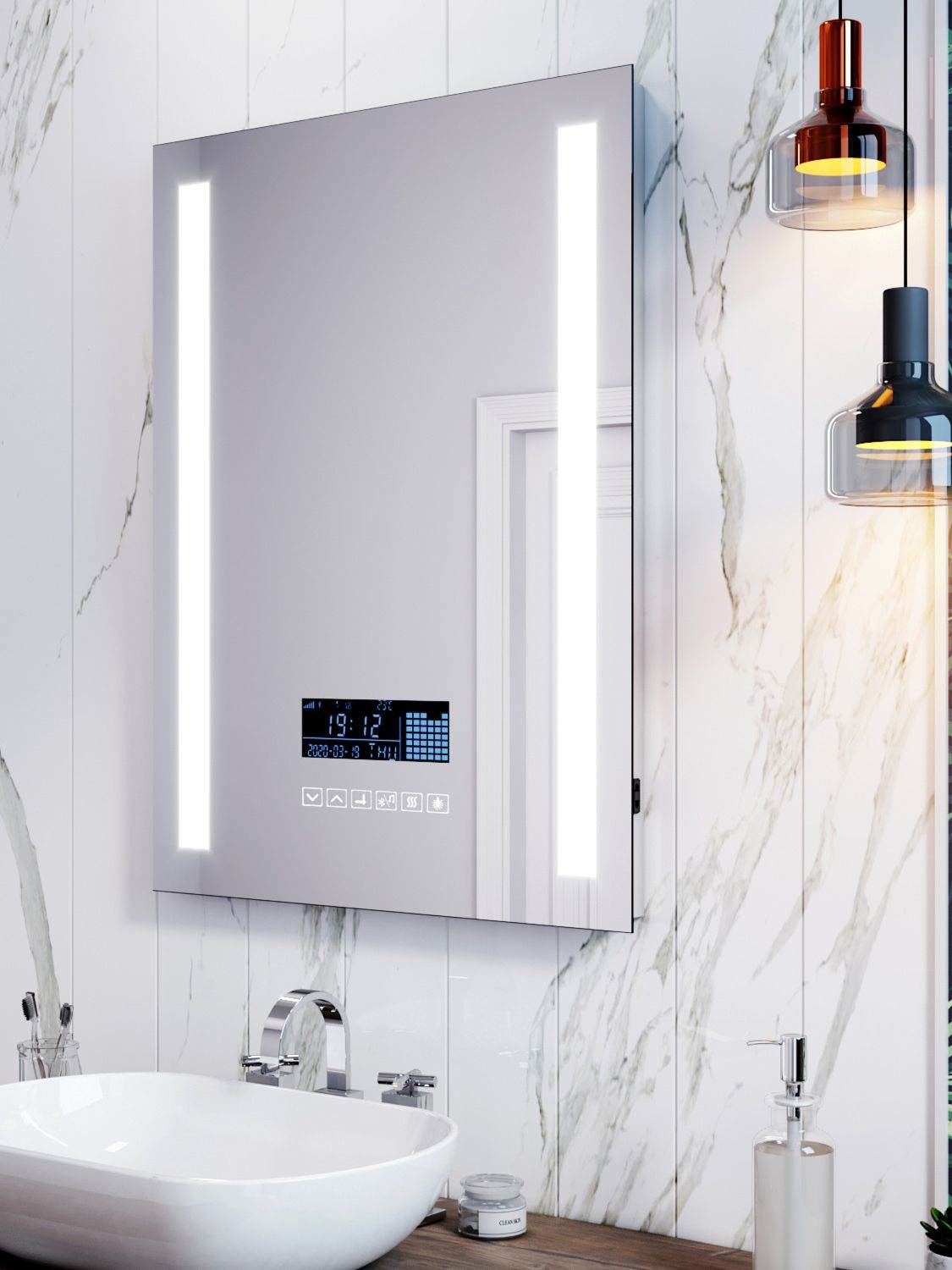Magnum Bluetooth LED Mirror - Mirrorwalla